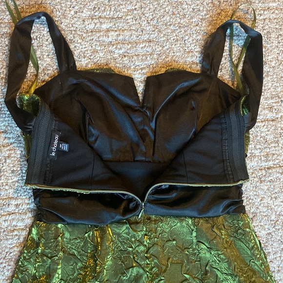 La Chateau Grren and Black Dress - Picture 7 of 14